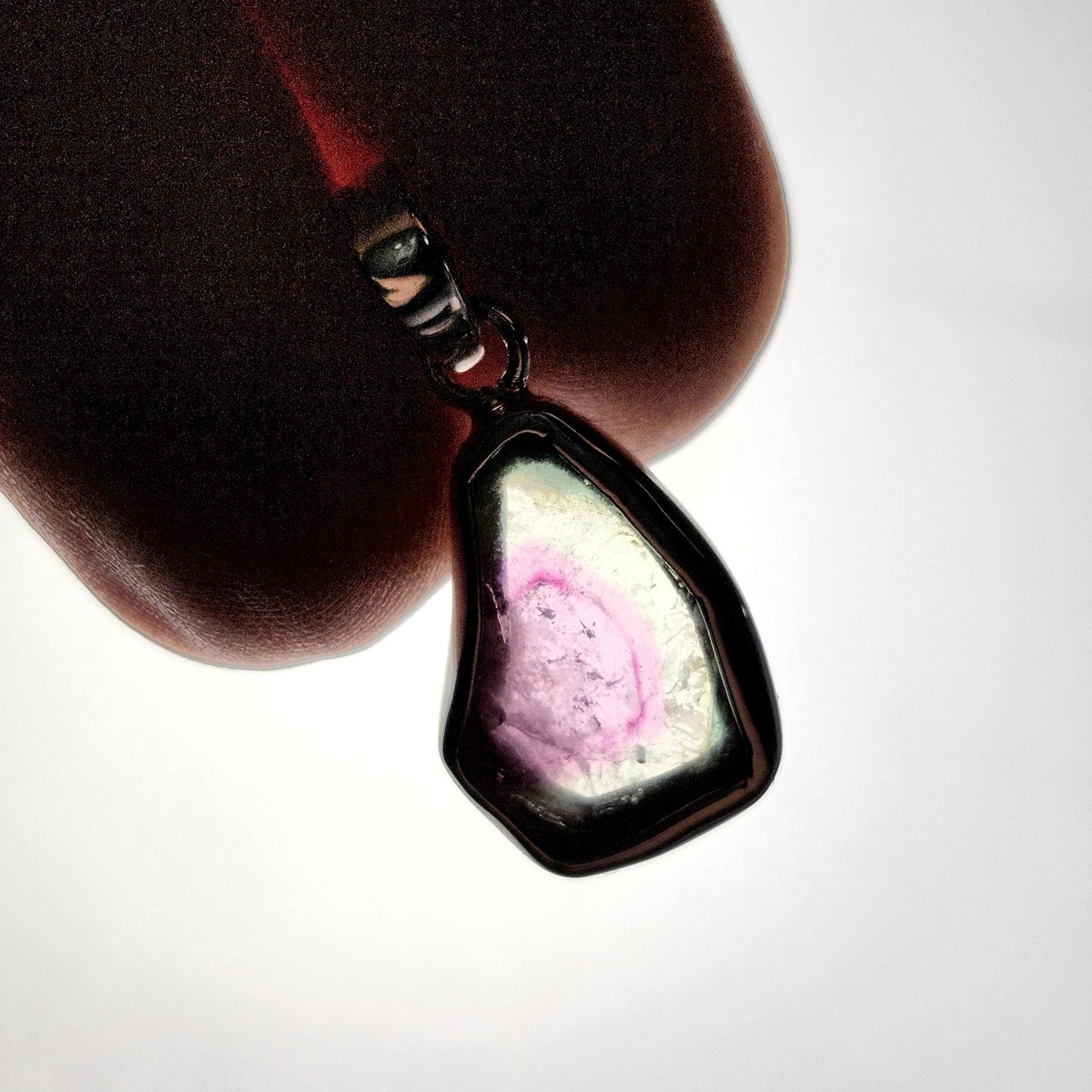 Watermelon Tourmaline Pendant