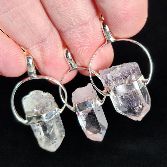 Brandberg Quartz Pendant