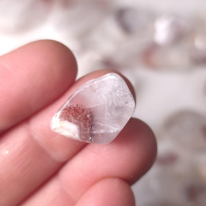 Red Hematite Phantom Quartz