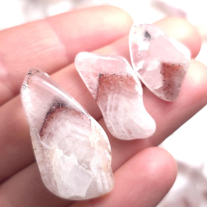 Red Hematite Phantom Quartz