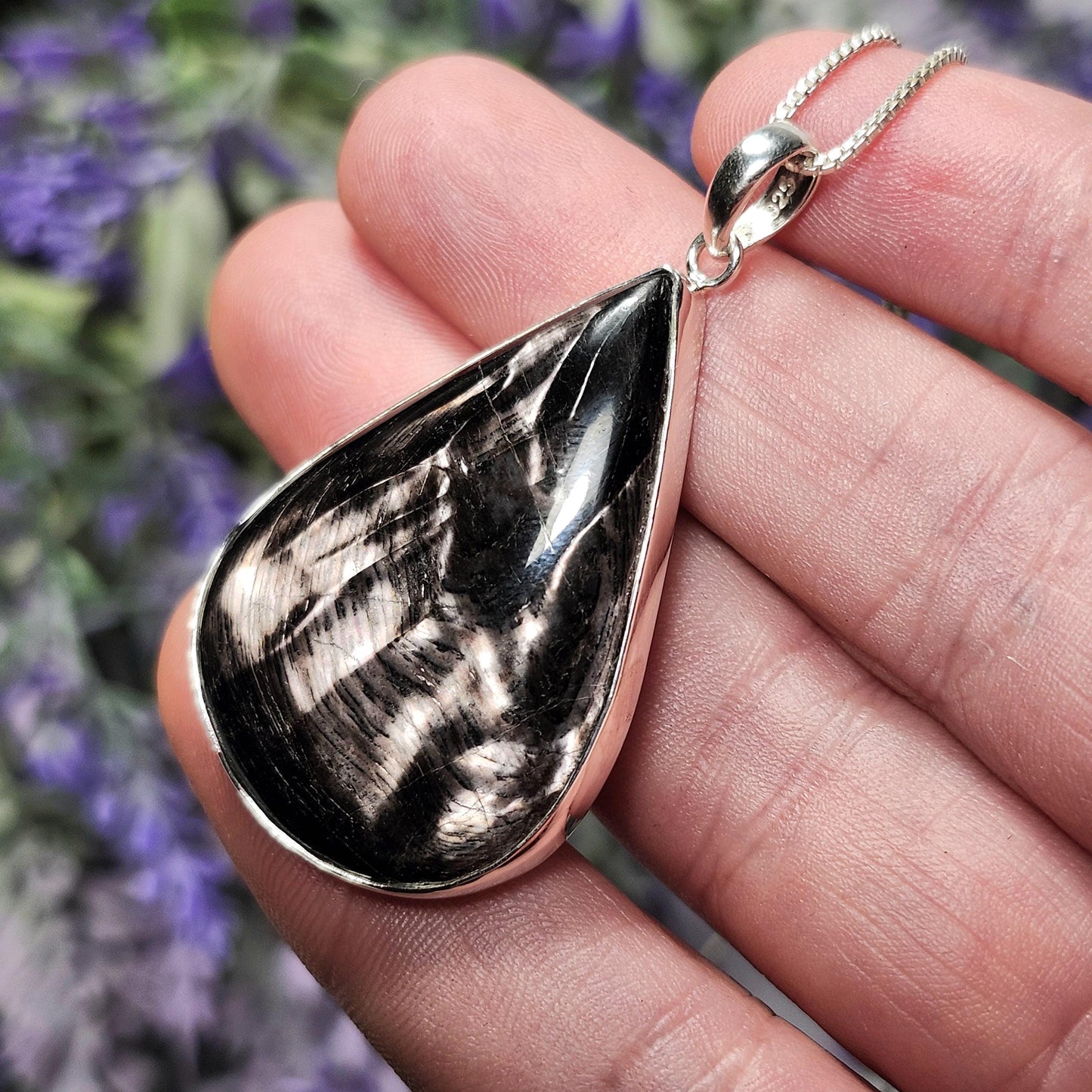 Hypersthene Pendant