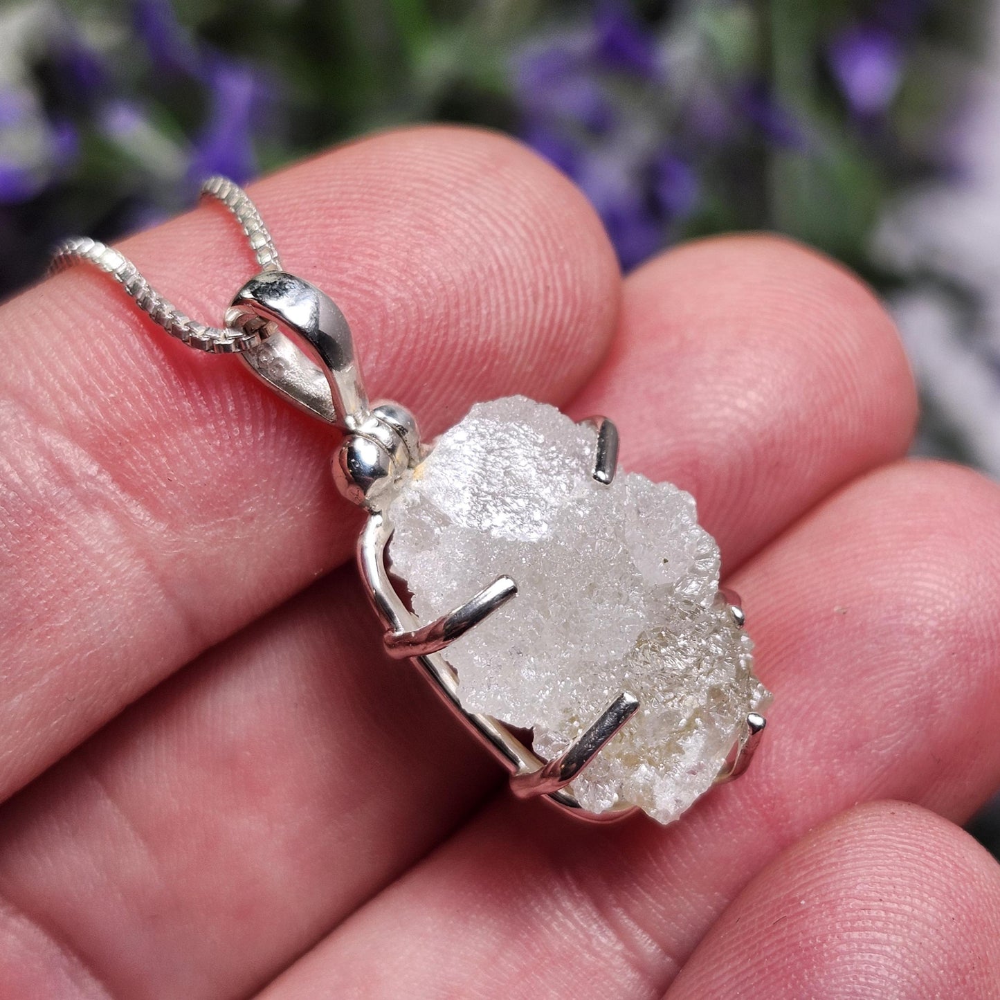 Blue Zincite Pendant
