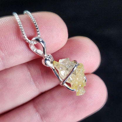 Yellow Zincite Pendant