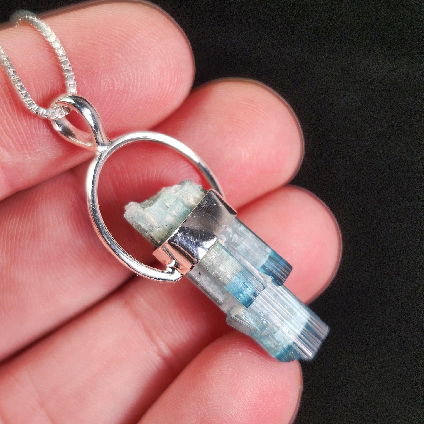 Cats Eye Tourmaline Pendant