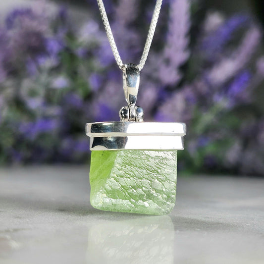 Terminated Peridot Pendant