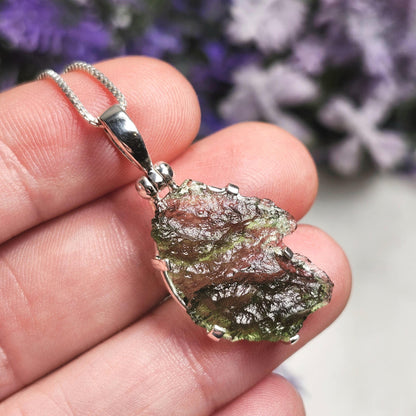 Moldavite Pendant