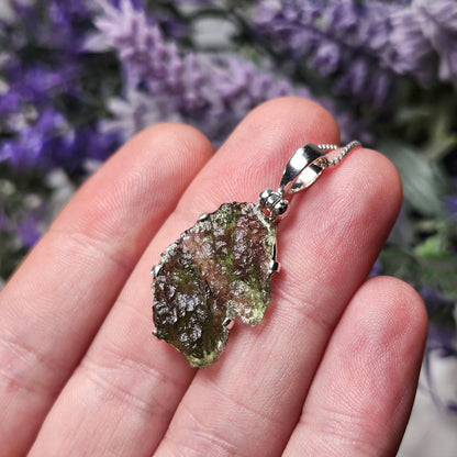 Moldavite Pendant