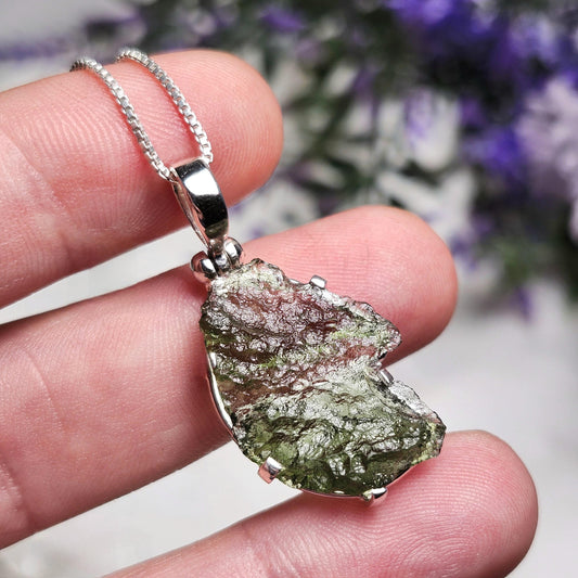 Moldavite Pendant
