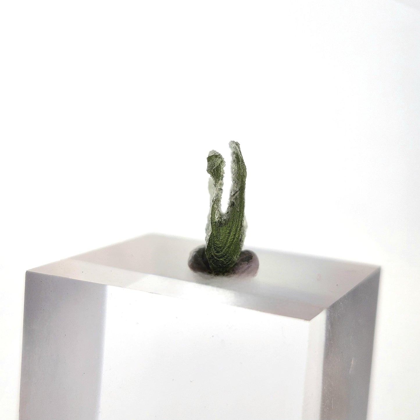 Angel Chime Moldavite with Natural HOLE
