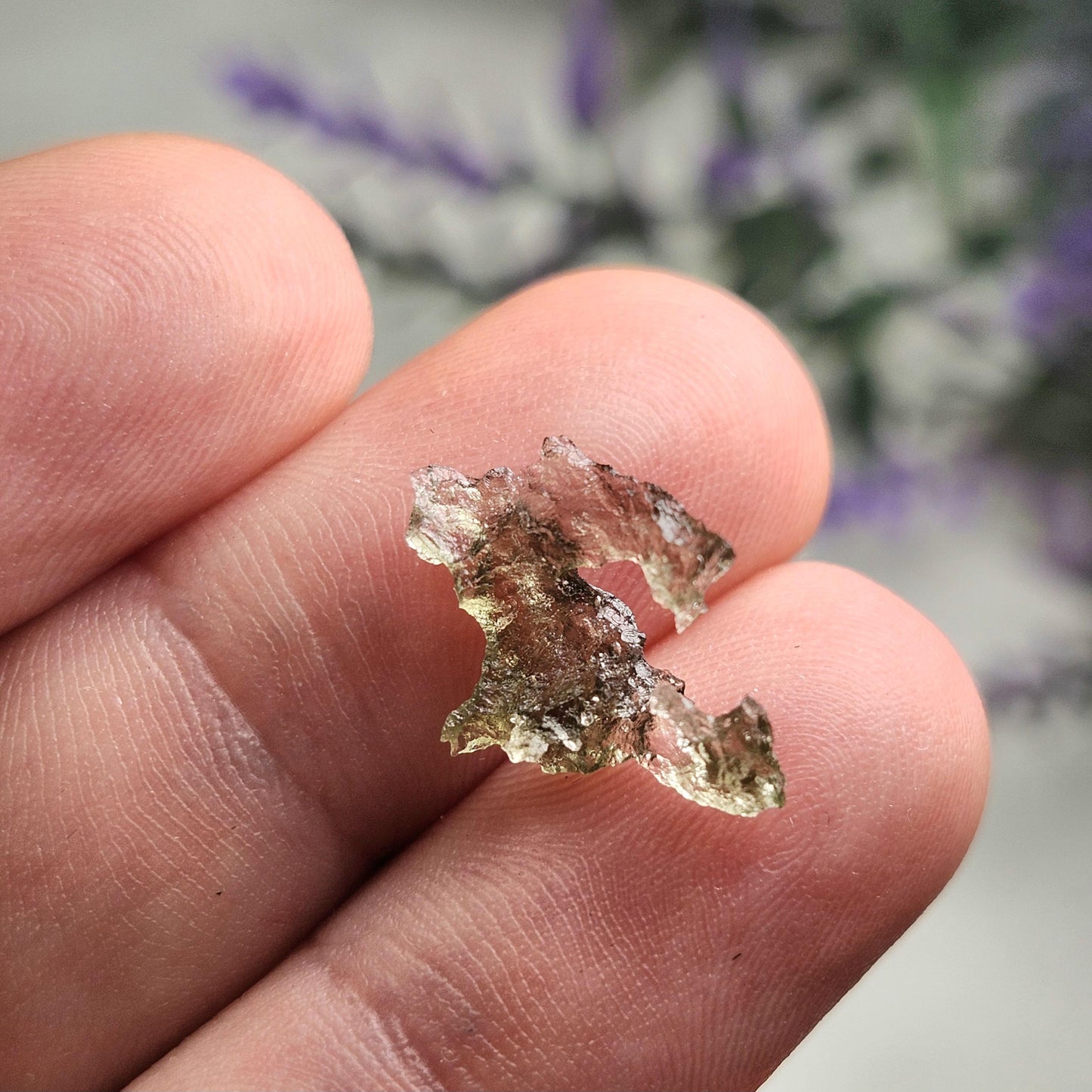 Angel Chime Moldavite