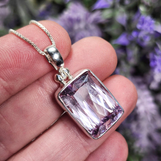 Pink Kunzite Pendant