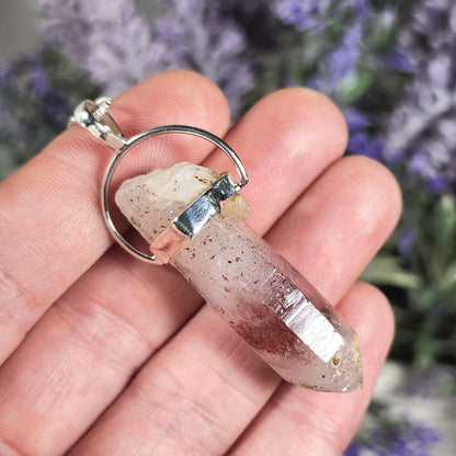 Red Phantom Quartz Pendant