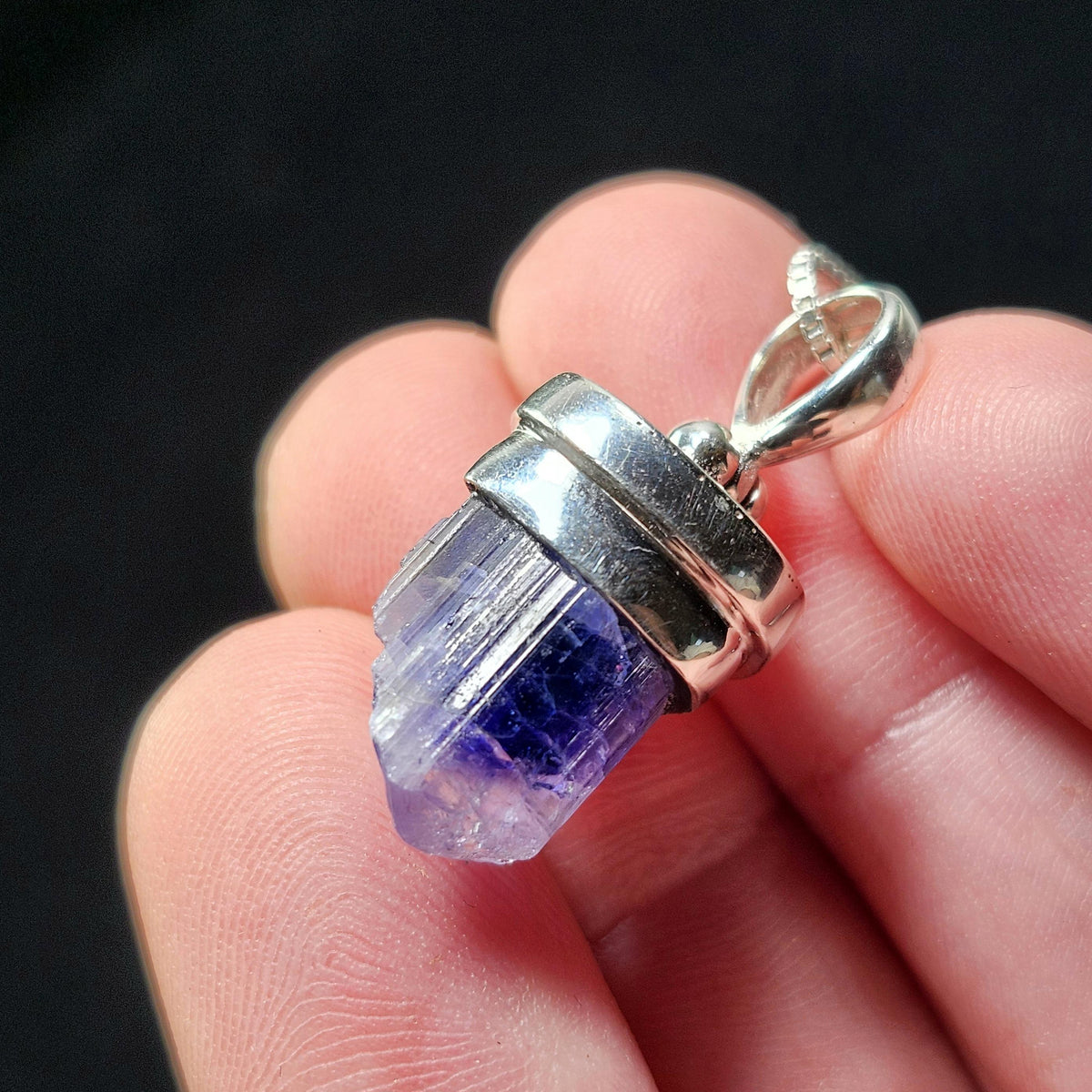 Tanzanite Crystal Pendant