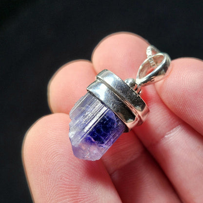 Tanzanite Crystal Pendant