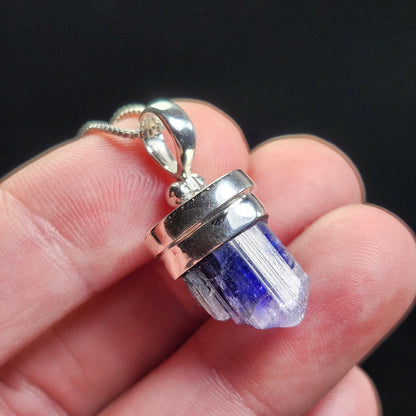Tanzanite Crystal Pendant