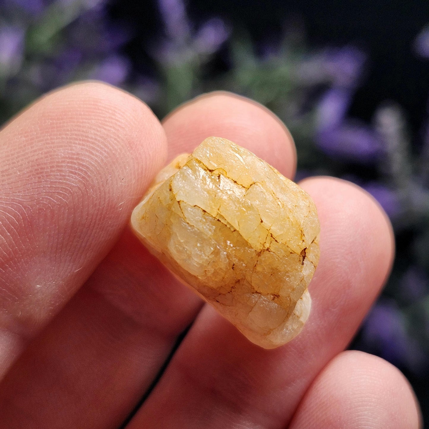 Golden Phenacite Crystal