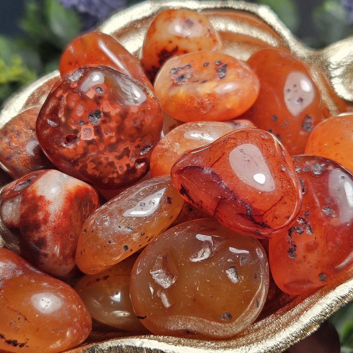 Tumbled Carnelian Crystal
