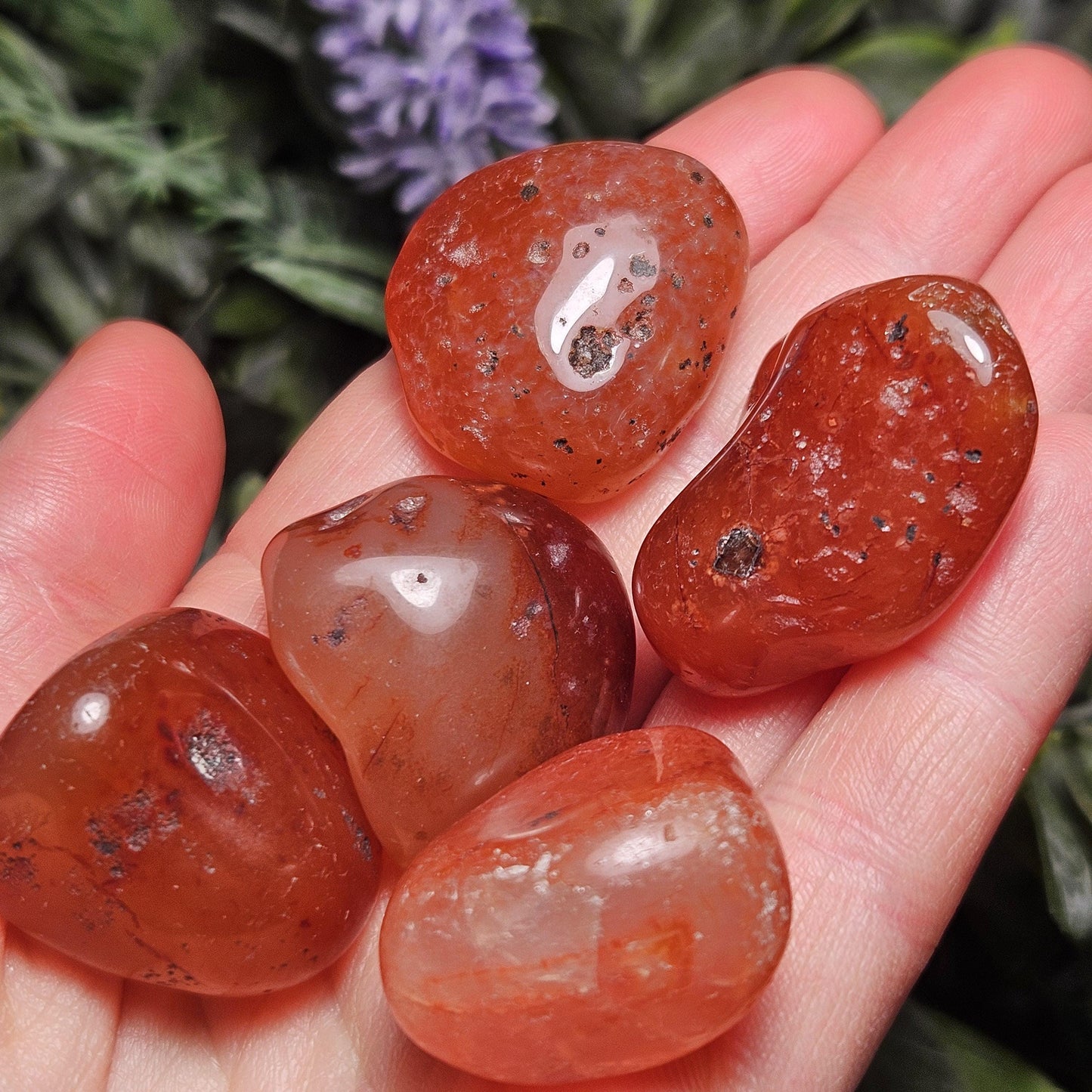 Tumbled Carnelian Crystal