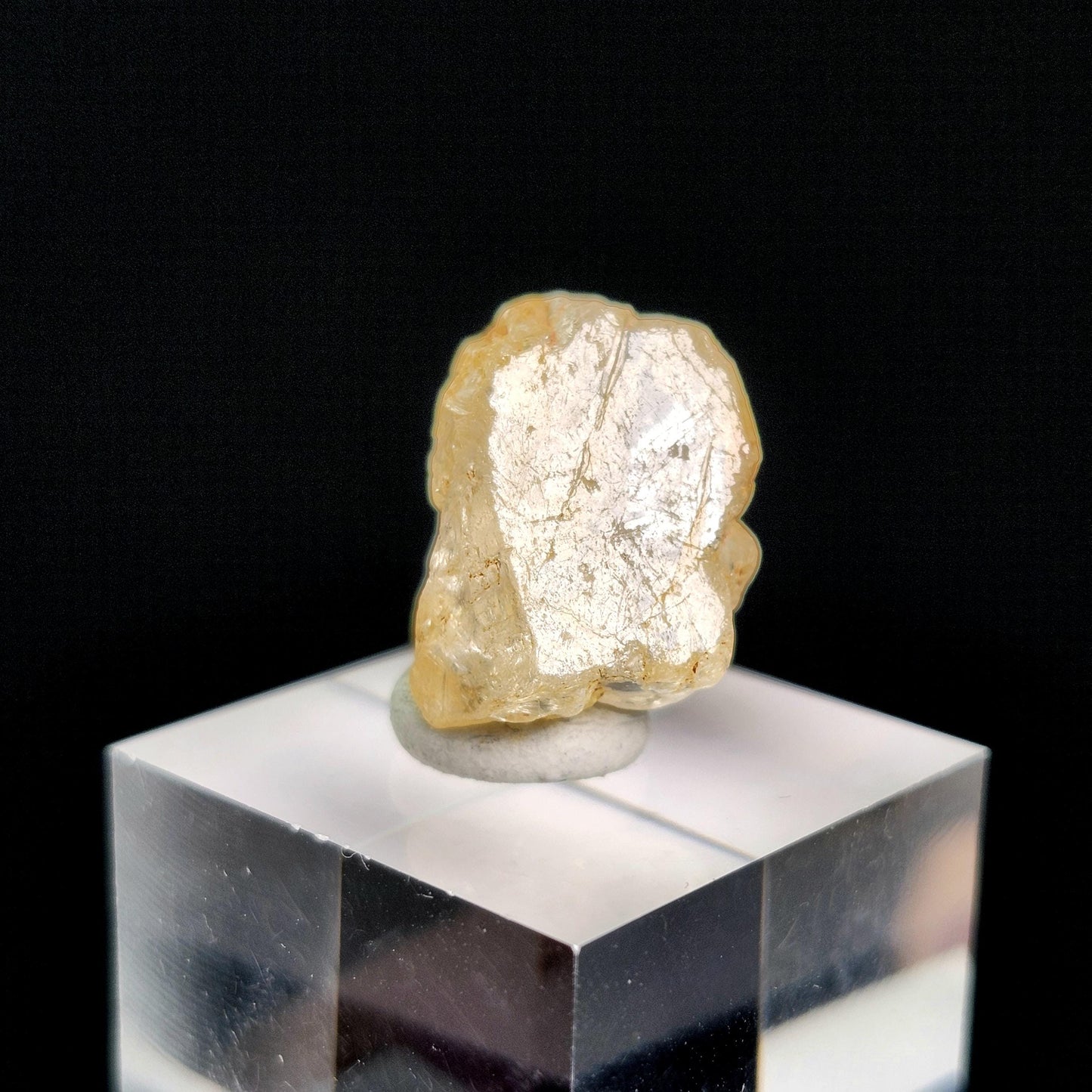 Golden Phenacite Crystal