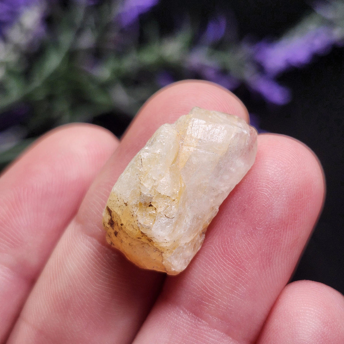 Gold Phenacite Crystal Specimen from Nigeria 4.17g