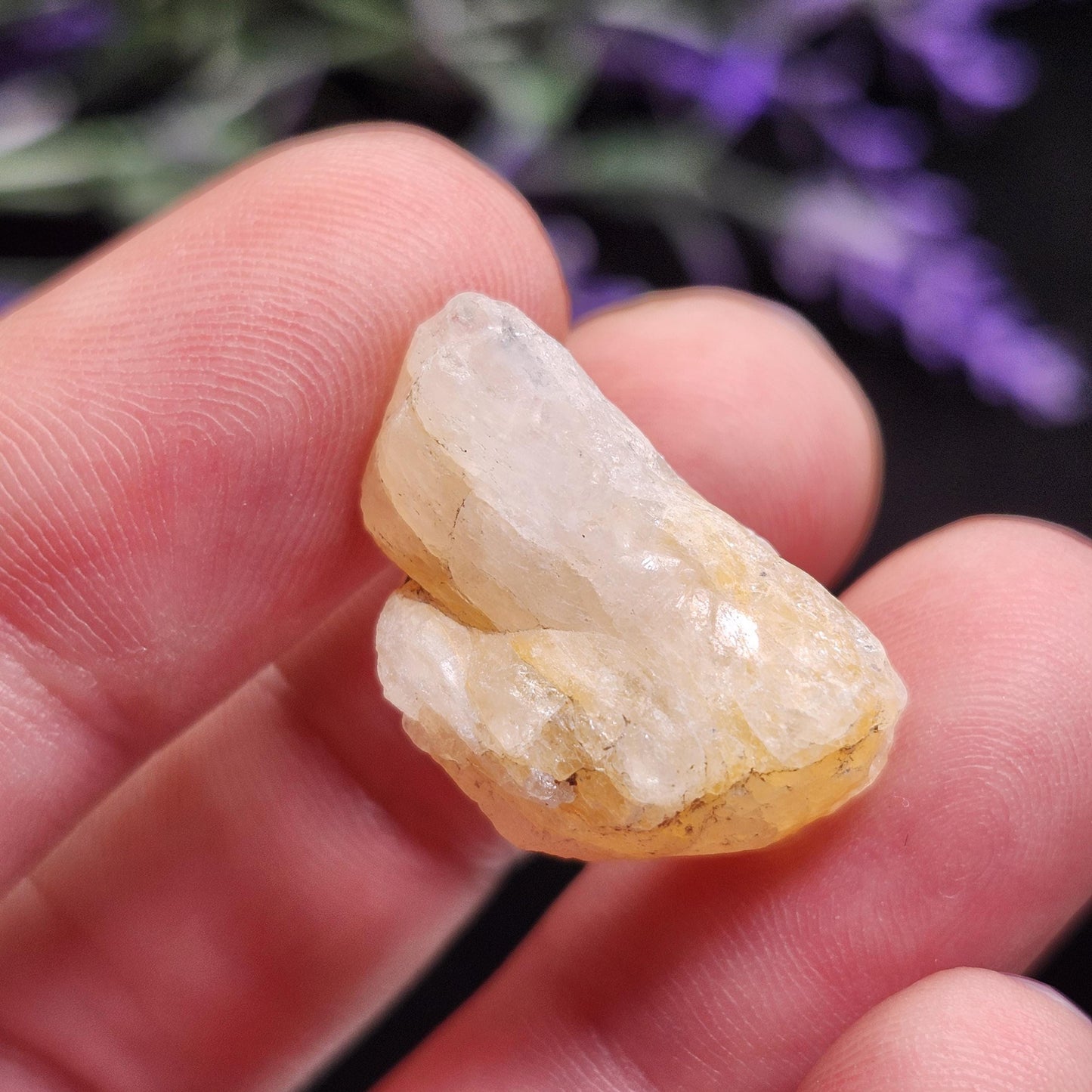 Gold Phenacite Crystal Specimen from Nigeria 4.17g