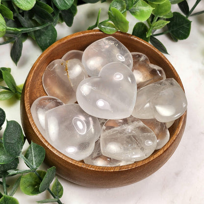 Girasol Quartz Heart
