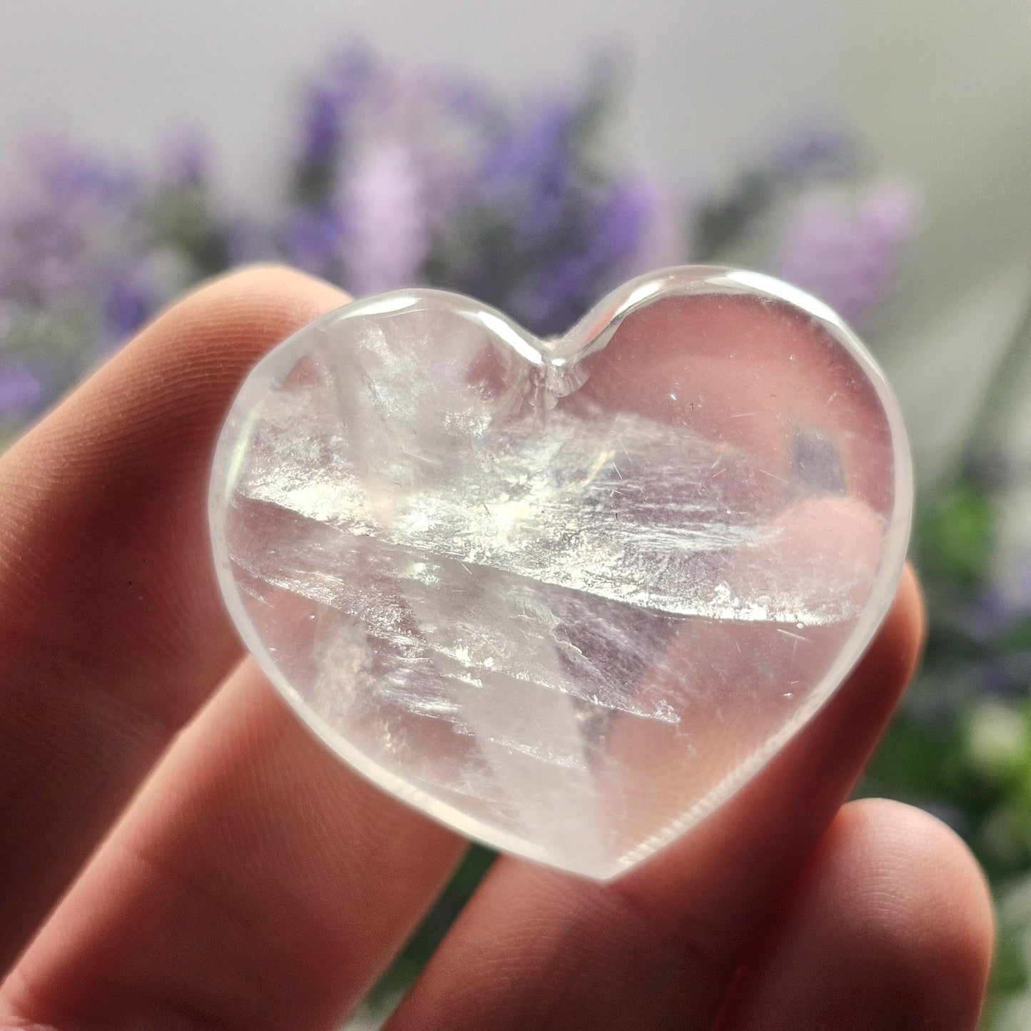 Girasol Quartz Heart