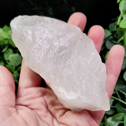 Watermelon Tourmaline & Quartz Crystal 203g