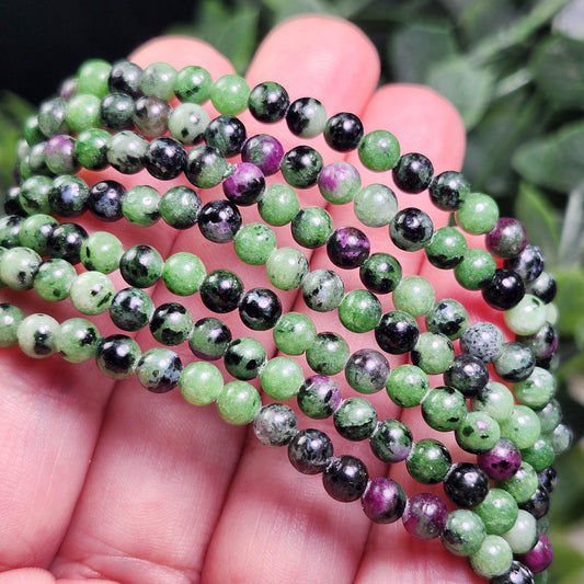 Ruby Zoisite Bracelet