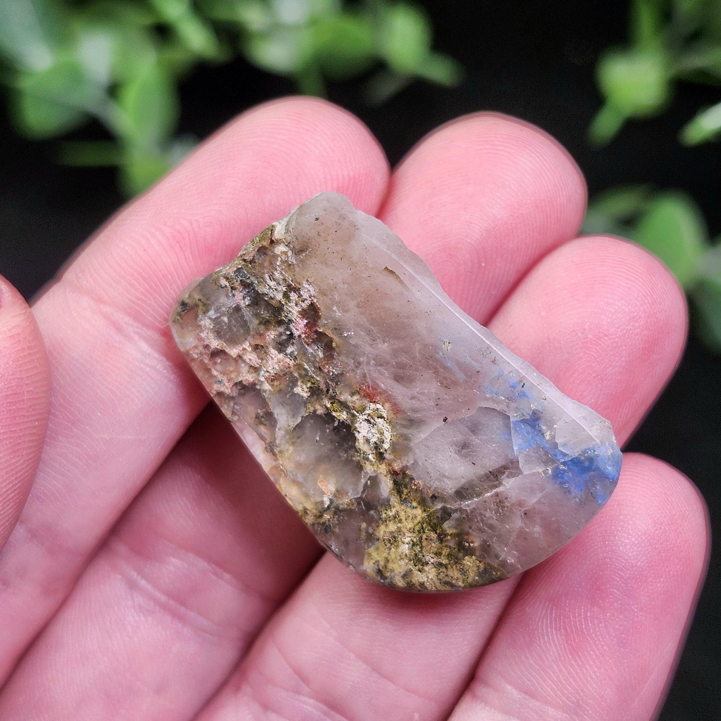 Papagoite Quartz Crystal