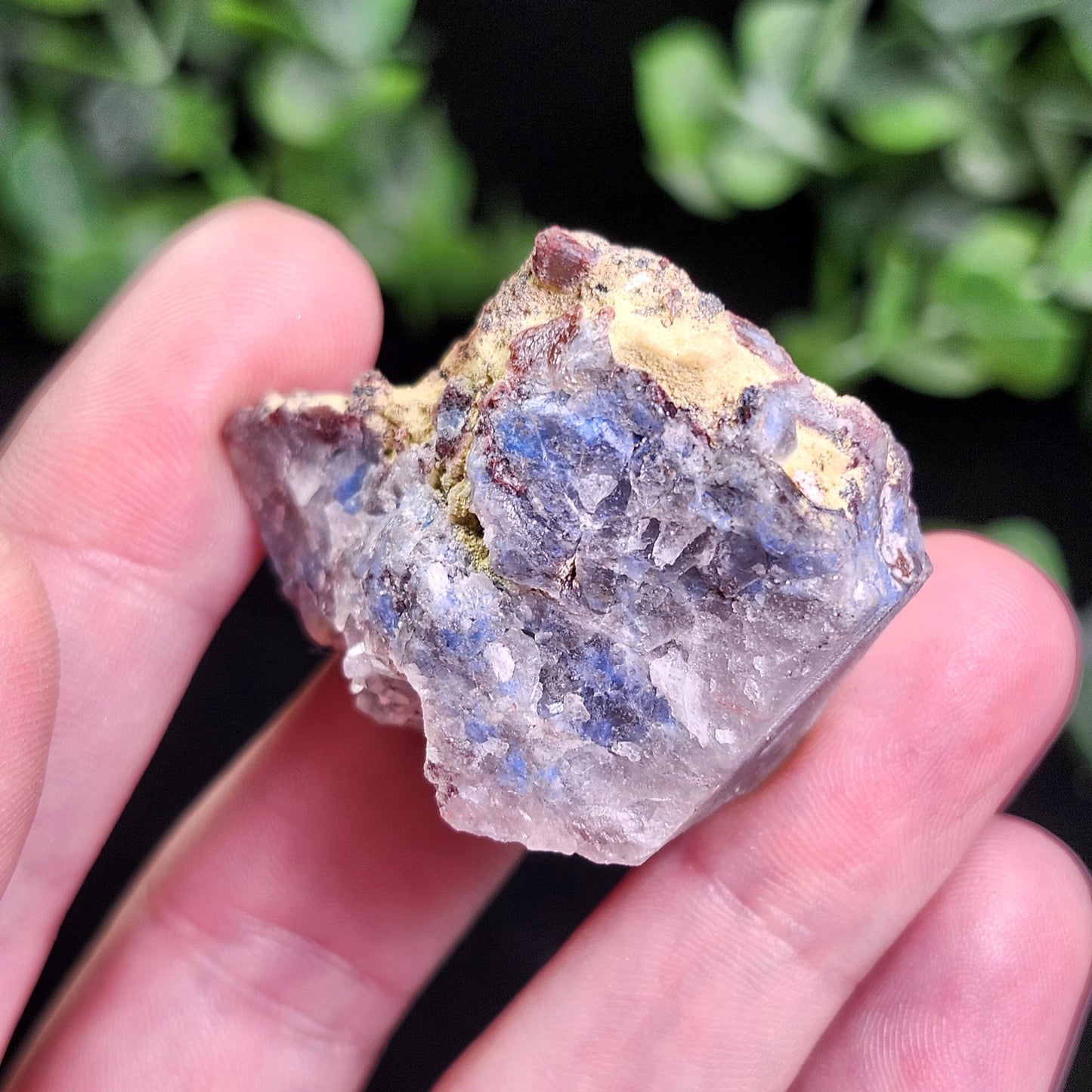 Papagoite Quartz Crystal