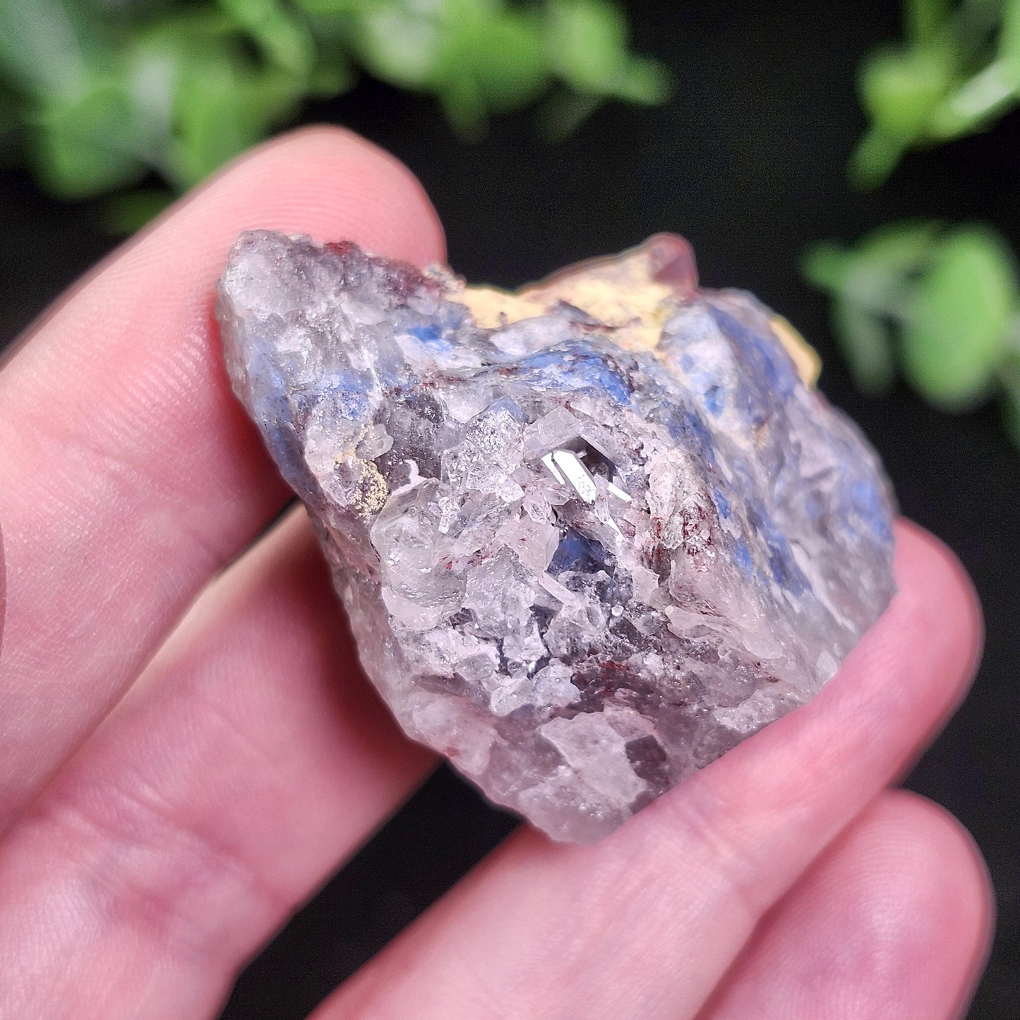 Papagoite Quartz Crystal