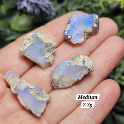 Ethiopian Blue Jelly Opal