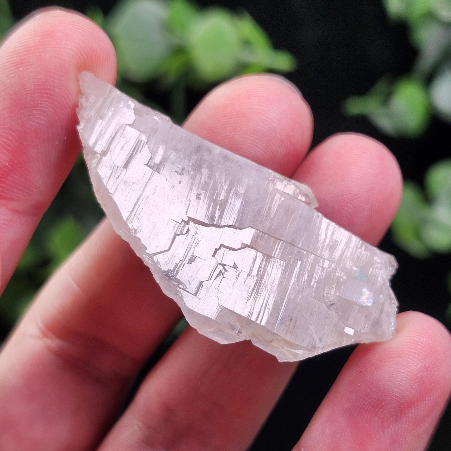 Ajoite Quartz Crystal