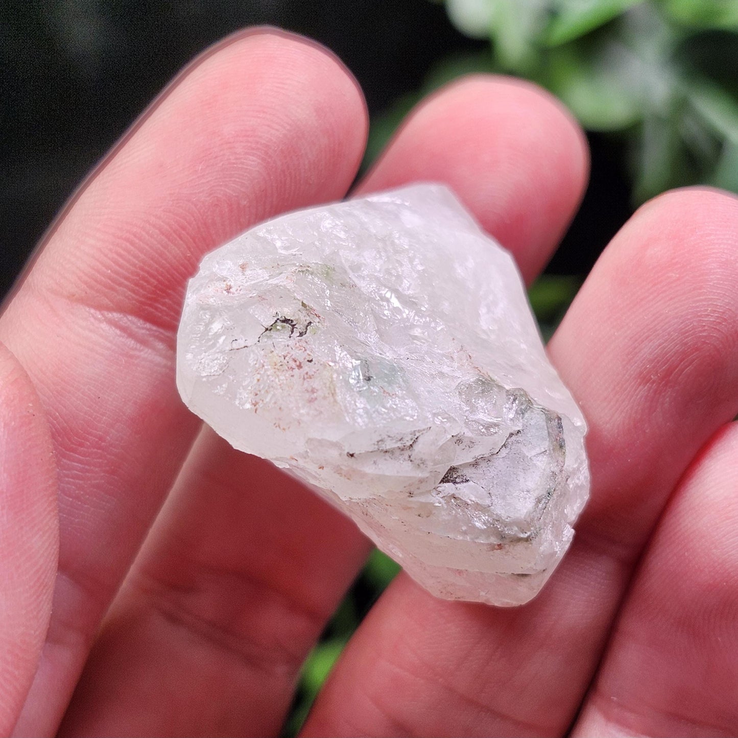 Ajoite Quartz Crystal