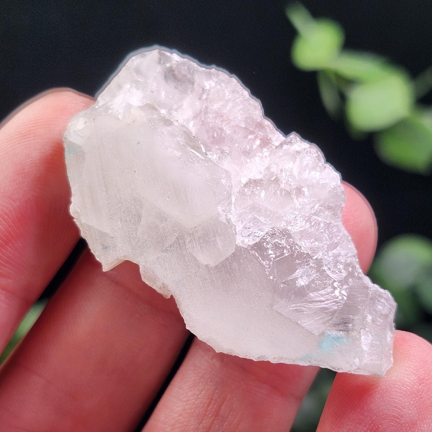 Ajoite Quartz Crystal