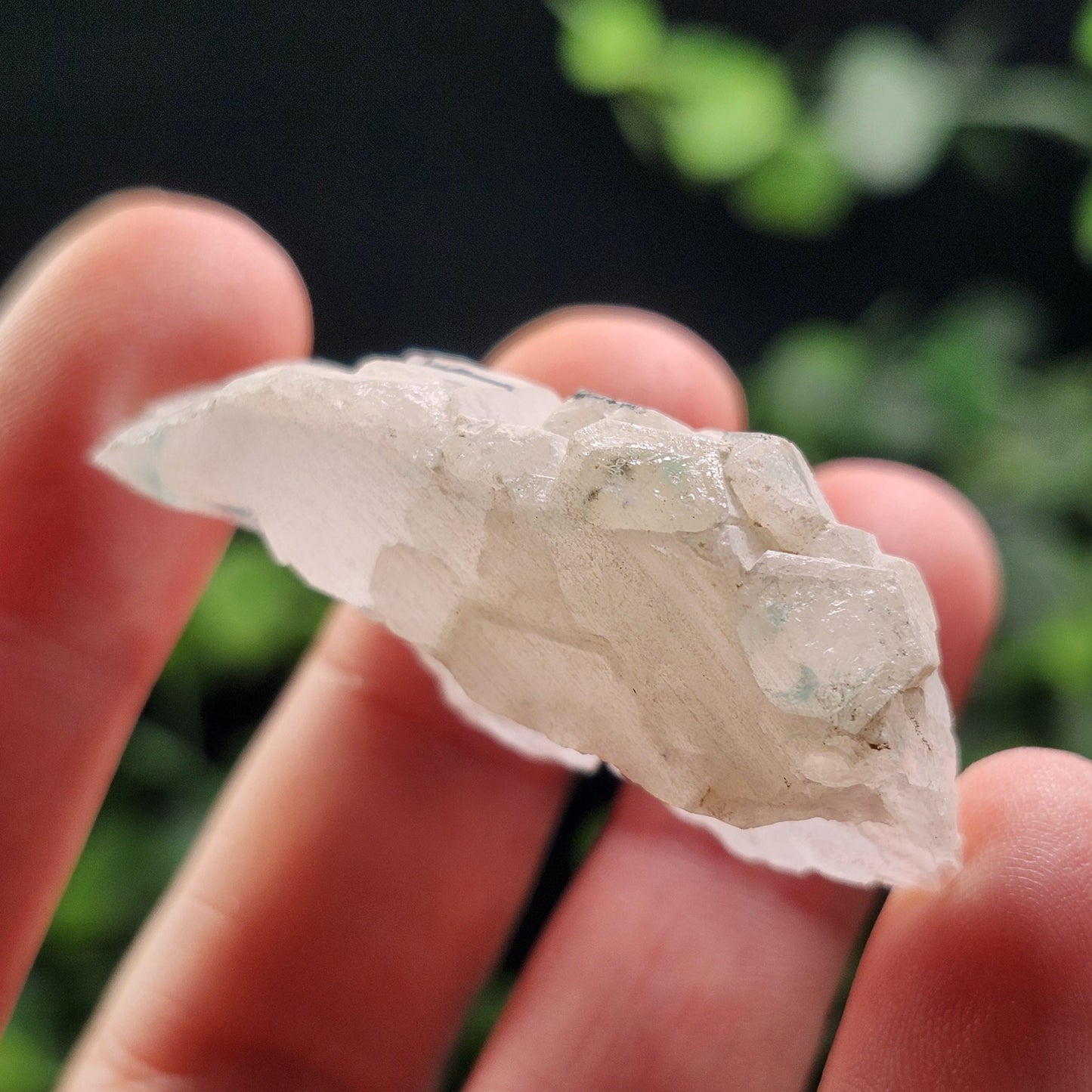 Ajoite Quartz Crystal