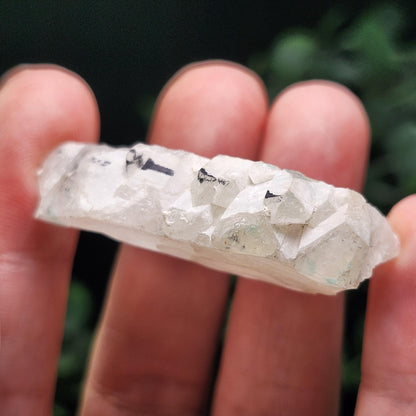 Ajoite Quartz Crystal