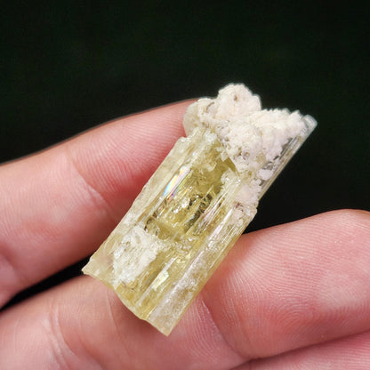 Golden Heliodor Crystal