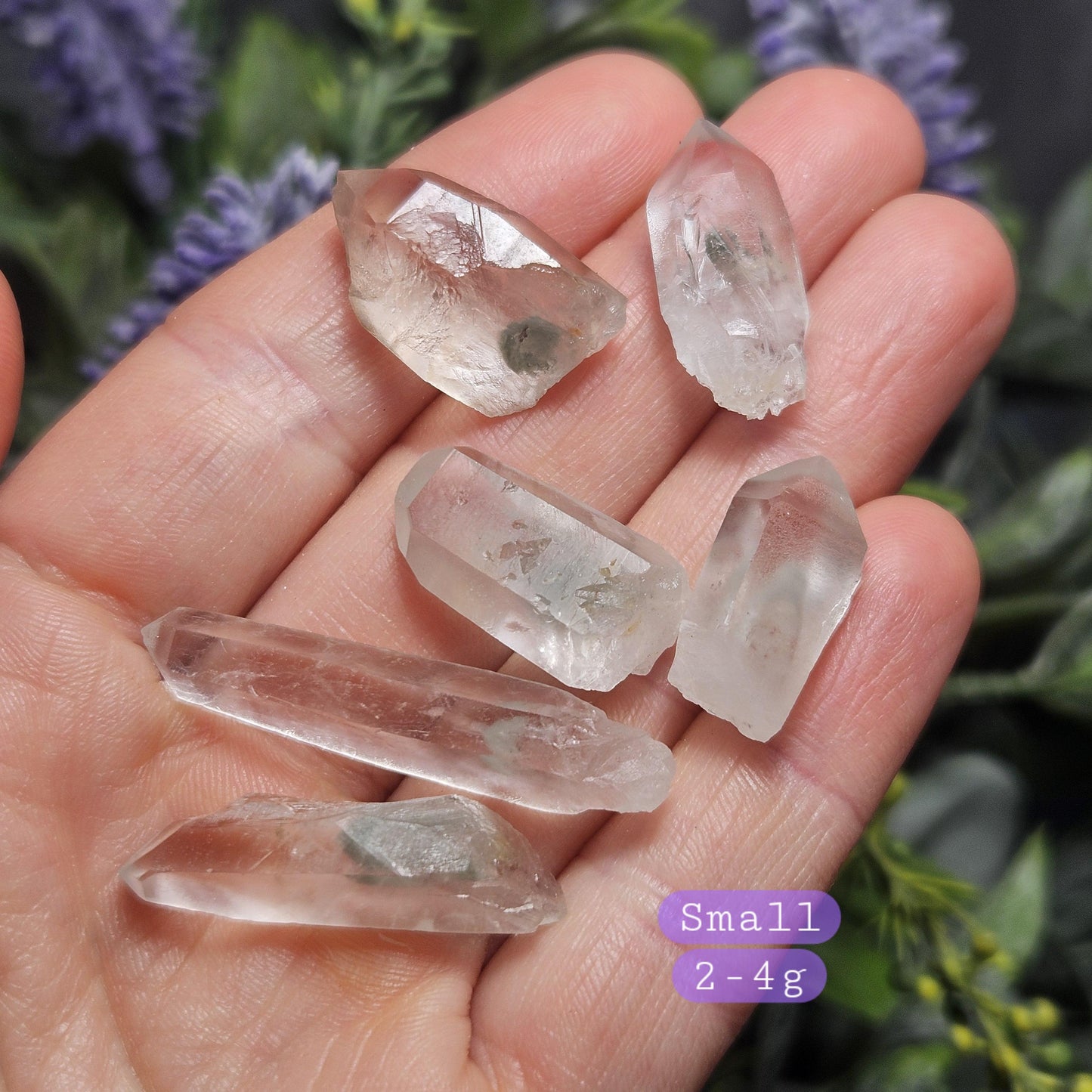 Green Phantom Lemurian Quartz