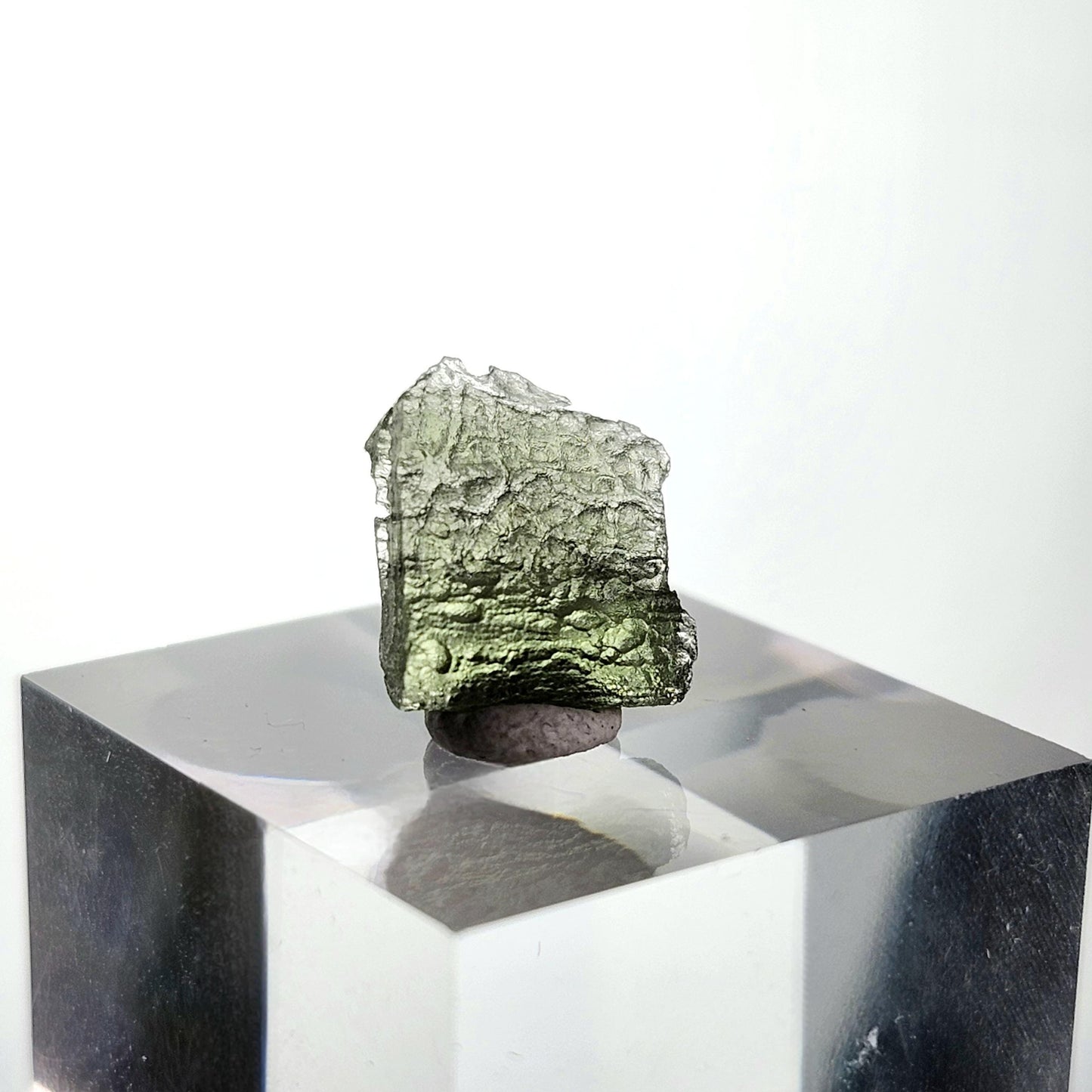 Angel Chime Moldavite with Natural HOLE