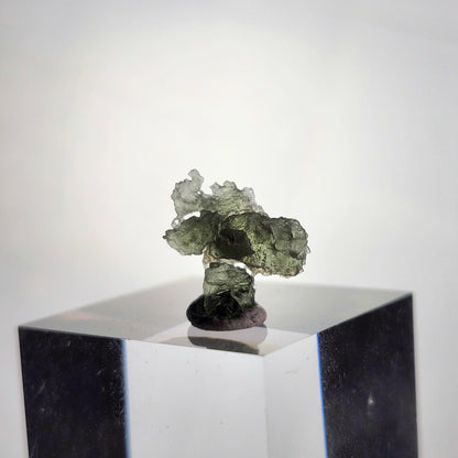 Angel Chime Moldavite with Natural HOLE .41g