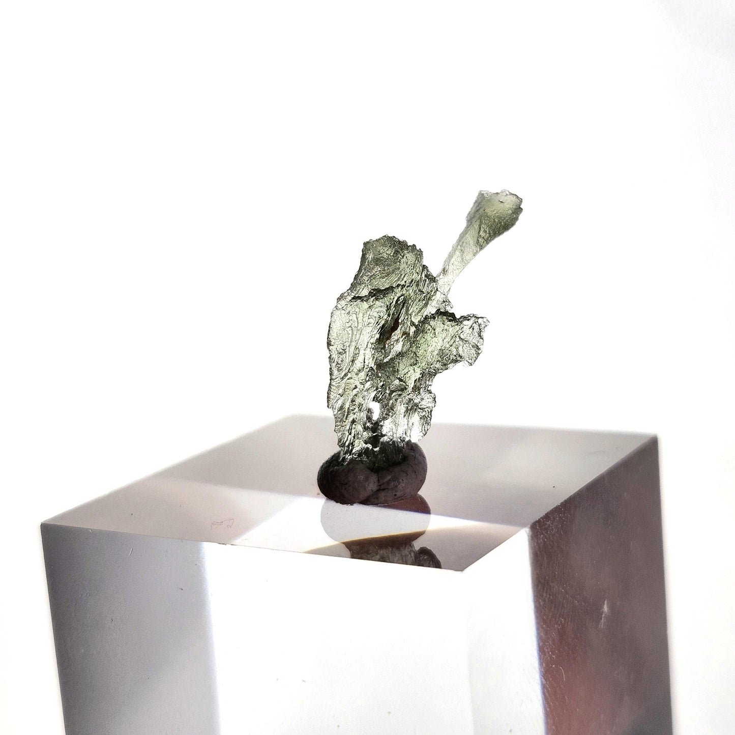 Angel Chime Moldavite with Natural HOLE