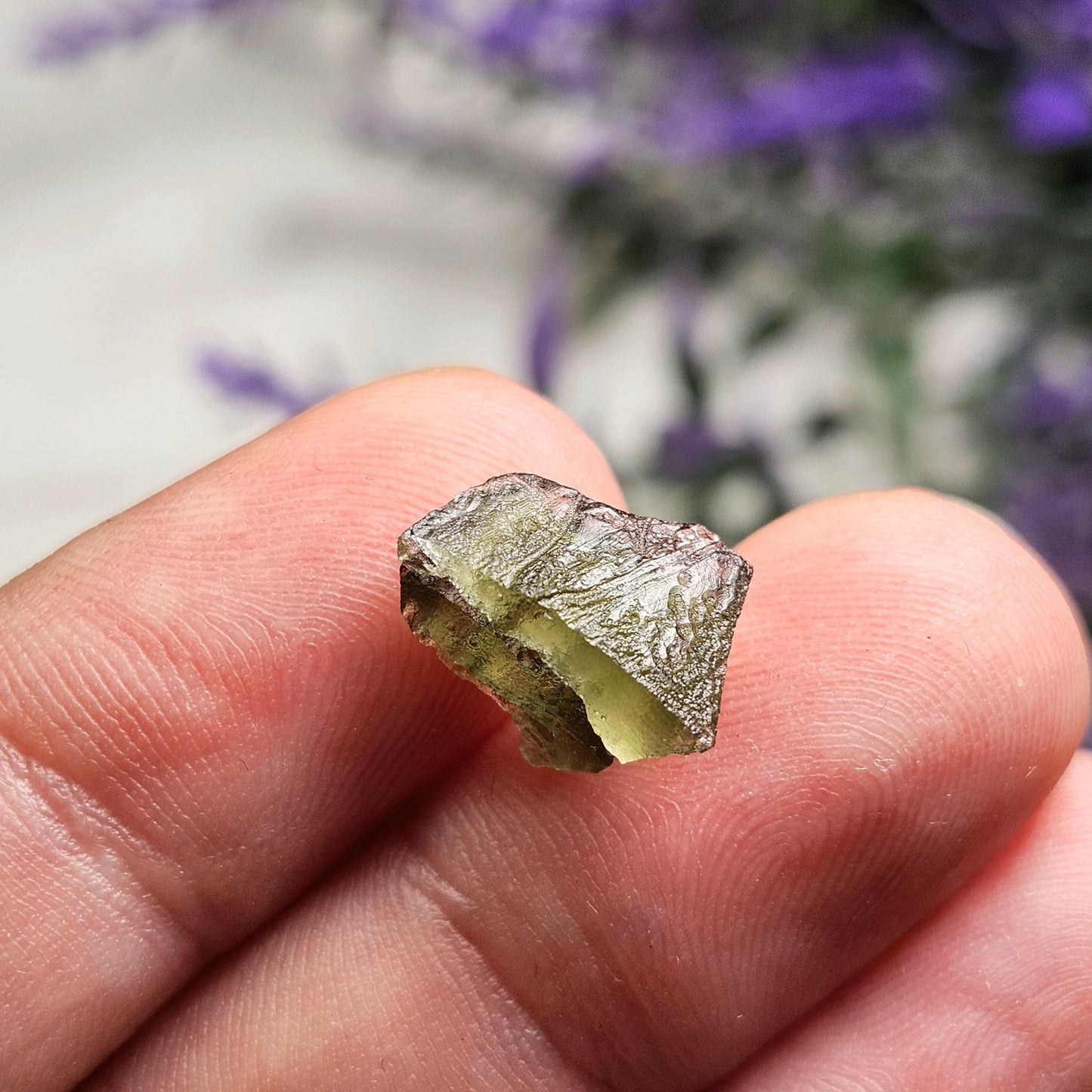 Angel Chime Moldavite (.69g) Moldavite