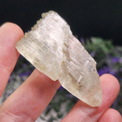 Golden Kunzite Terminated Crystal 24g