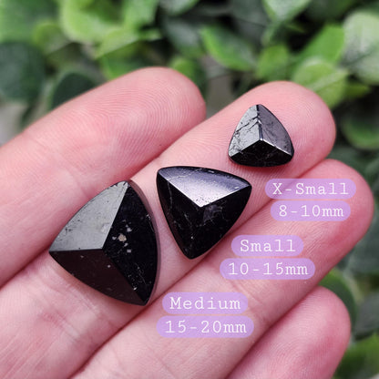 Black Tourmaline Triagonal Pyramid