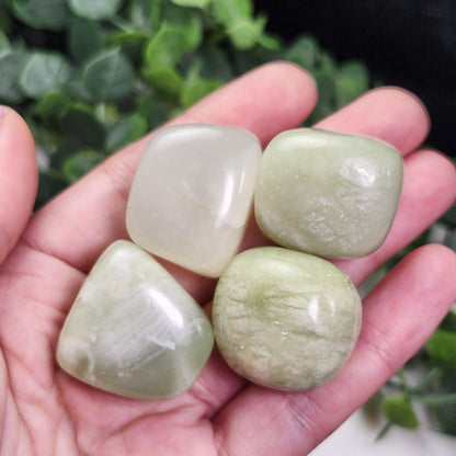 Tumbled Green Jade Crystal