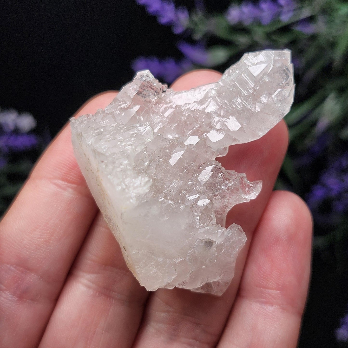 Swiss Alpine Elestial Quartz Crystal 26g