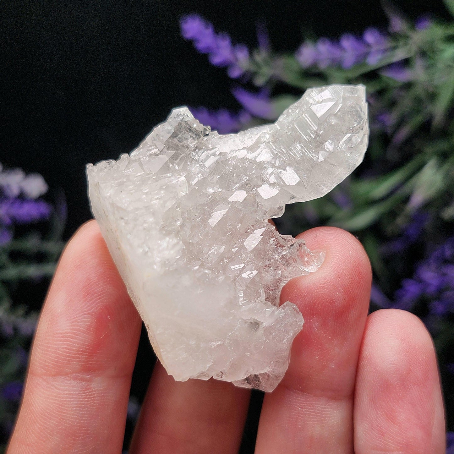 Swiss Alpine Elestial Quartz Crystal 26g