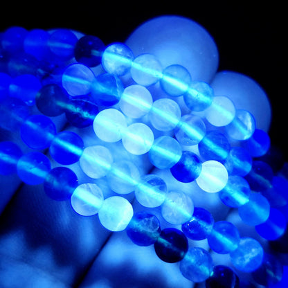 UV Reactive Rainbow Fluorite Bracelet